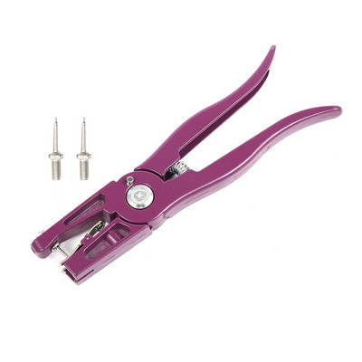 Mājlopiem Ausu marķējuma knaibles Vadības ierīce Metāla ausu ērkšķa knaibles Cūku govs aitu trusis dzīvnieku identifikācijas rīks Bezmaksas piegāde