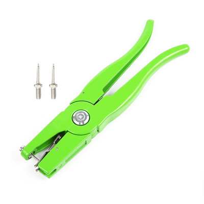 Mājlopiem Ausu marķējuma knaibles Vadības ierīce Metāla ausu ērkšķa knaibles Cūku govs aitu trusis dzīvnieku identifikācijas rīks Bezmaksas piegāde