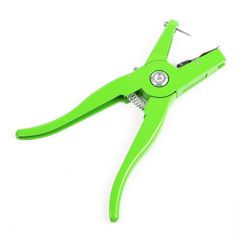 Mājlopiem Ausu marķējuma knaibles Vadības ierīce Metāla ausu ērkšķa knaibles Cūku govs aitu trusis dzīvnieku identifikācijas rīks Bezmaksas piegāde