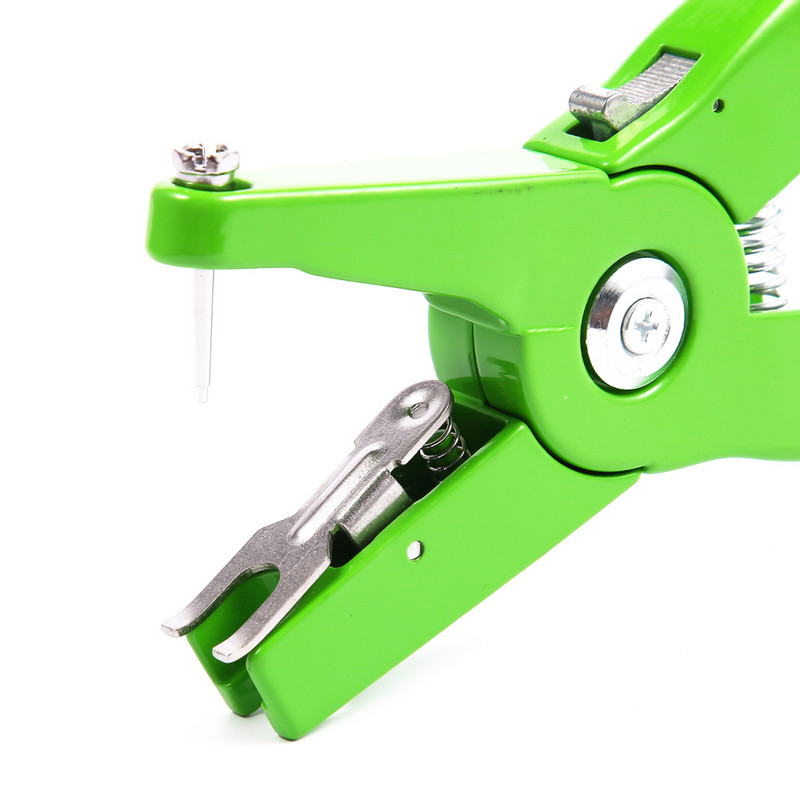 Mājlopiem Ausu marķējuma knaibles Vadības ierīce Metāla ausu ērkšķa knaibles Cūku govs aitu trusis dzīvnieku identifikācijas rīks Bezmaksas piegāde