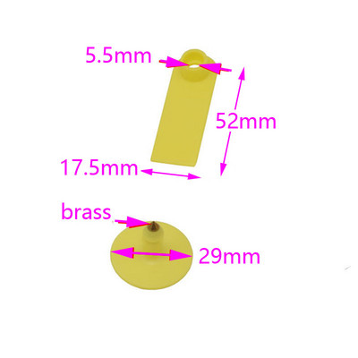 100 komplekti Mājlopi Ausu uzlīmes Aita kaza Bez vārda Ausu apzīmējumi Dzīvnieku identifikācijas karte Aitas cūku liellopu fermas barošanas aprīkojums
