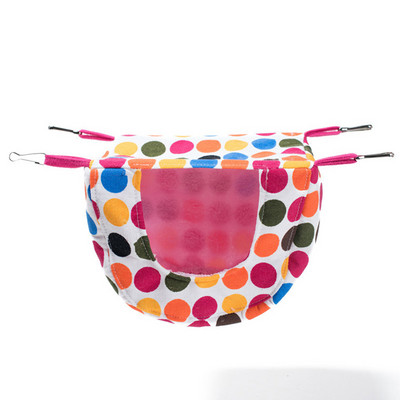 Rudens ziemas iekarināmā telts šūpuļtīkls putnu guļamvieta Mīksta silta papagaiļa ligzda Putnu māja putnu būri Aksesuāri