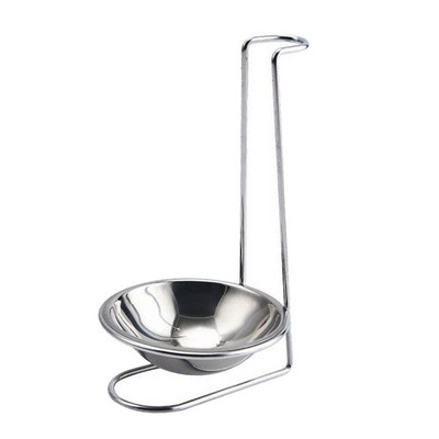 Daudzfunkcionāli virtuves piederumi zupas karotes statīvs karotes piederumu plaukts galda piederumu uzglabāšanas plaukts, viens/divkāršs kauss