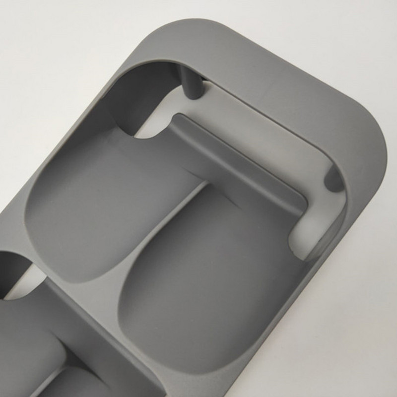 Astoņu slotu atvilktne Garšvielu garšvielu pudeles uzglabāšanas turētājs 8 Režģa tīģeļa uzglabāšanas organizators Garšvielu tvertne Virtuves organizētājs