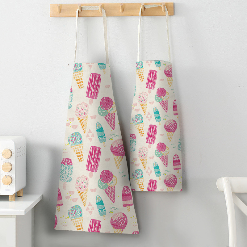 Sieviešu virtuļu raksta priekšauts Cepšanas piederumi Priekšauts Sieviešu saldējums Salds priekšauts Priekšauts Vīriešu Kafejnīca Virtuve