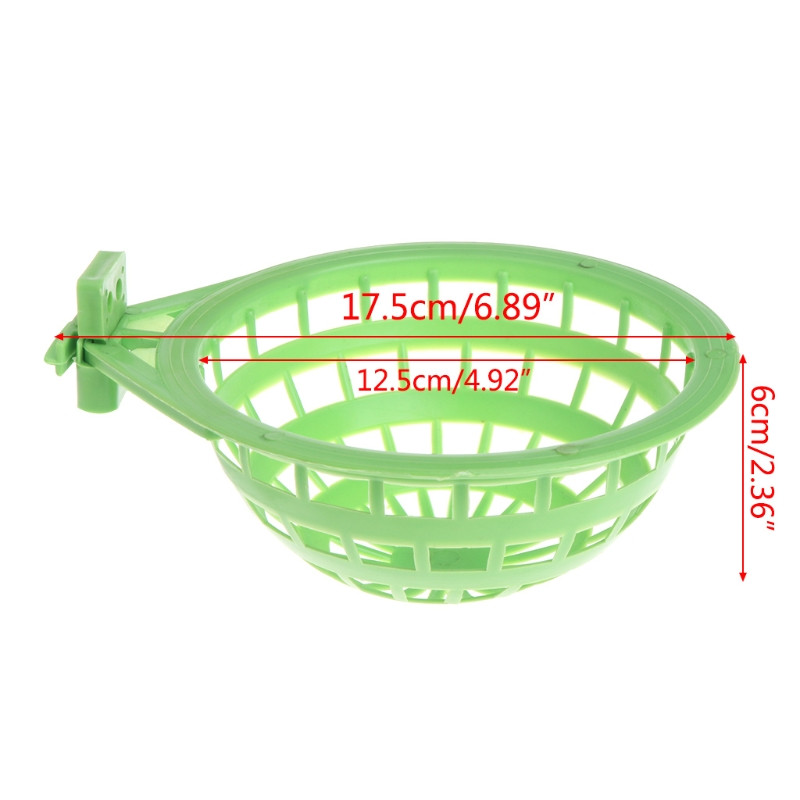 1 ΤΕΜ ΝΕΟ Εργαλείο εκκόλαψης αυγών κλουβιού κοίλη φωλιά πουλιών για καναρίνι παπαγάλου Pan Finch