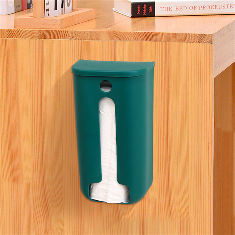 Prügikotihoidja Kvaliteetne Vastupidav Mitmekülgne Lihtne paigaldada Mugav seinale paigaldatav prügikotihoidja Kaasaegne hoiukast