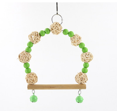 Papagaiļu putnu rotaļlietas Aksesuāri Kombinētas Papagaiļu Rotaļlietas Mājdzīvnieku koduma Putnu Rotaļlietas Treniņiem Papagaiļu Rotaļlietas Šūpoļu zvaniņu statīvs Mājdzīvnieku piederumi