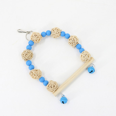 Papagaiļu putnu rotaļlietas Aksesuāri Kombinētas Papagaiļu Rotaļlietas Mājdzīvnieku koduma Putnu Rotaļlietas Treniņiem Papagaiļu Rotaļlietas Šūpoļu zvaniņu statīvs Mājdzīvnieku piederumi