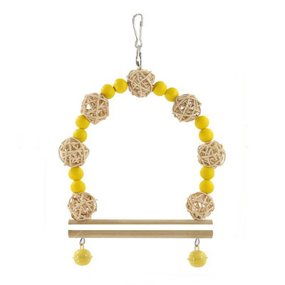 Papagaiļu putnu rotaļlietas Aksesuāri Kombinētas Papagaiļu Rotaļlietas Mājdzīvnieku koduma Putnu Rotaļlietas Treniņiem Papagaiļu Rotaļlietas Šūpoļu zvaniņu statīvs Mājdzīvnieku piederumi