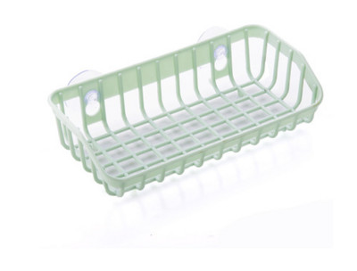 Vienkāršs izlietnes notekas grozs virtuves plaukts ar piesūcekni Vannas istabas plaukts Mājas apdares organizators Virtuves sīkrīki