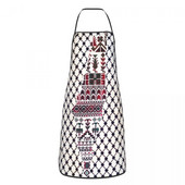 Palestīna Keffiyeh Palestīnas tradicionālā Tatreez izšūšana Priekšauts Virtuve Šefpavārs Gatavošana Vīrieši Sievietes Hatta Kufiya Tablier virtuve