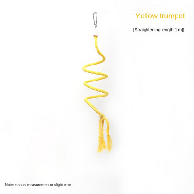 Putnu būris, dekoratīvs asari praktisks papagailis putns, košļājamā kāpšana, šūpošanās virve, rotaļlieta mājdzīvnieku stacija, stabu putnu piederumi