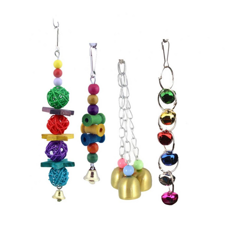 7Gb putnu rotaļlietu komplekts rotangpalmas lodīšu kāpnēm spirālveida virves papagailis rotaļlieta mājdzīvnieku putnu būra iekarināms dekors ar kāpnēm mājdzīvnieku piederumiem