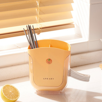 Irbuļu turētājs Virtuves dakšiņas Karotes Uzglabāšanas plaukts Plastmasas piederumi Galda piederumu turētājs Drenāžas irbulīši uzglabāšanas statīvs