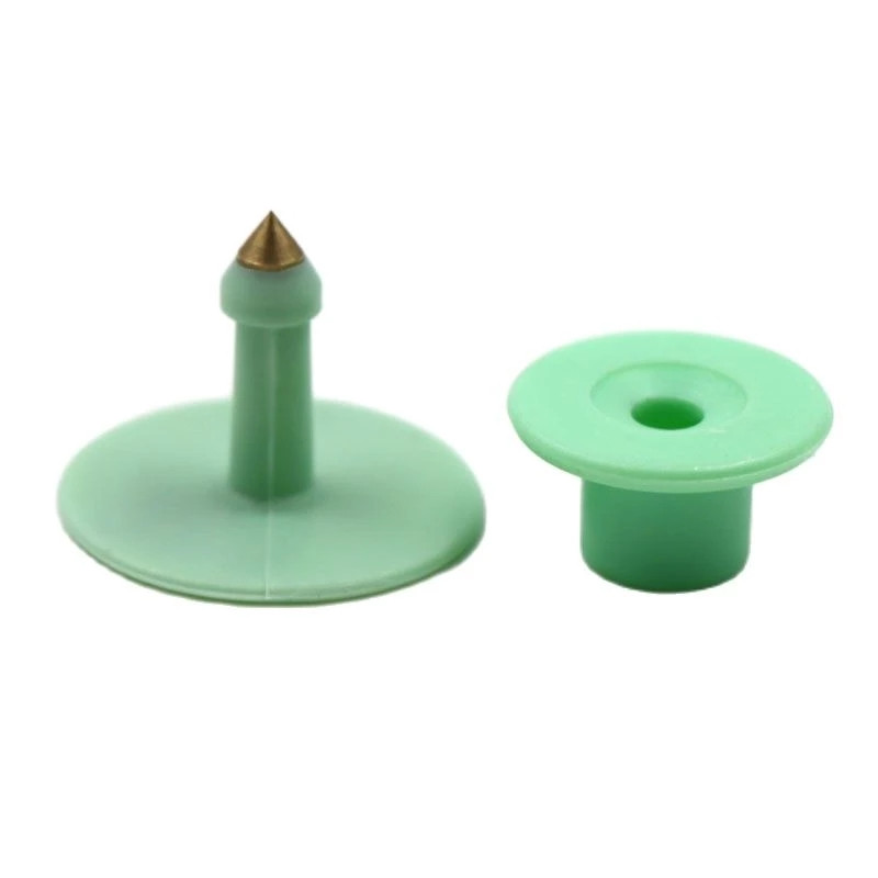 100 vnt. Kiaulių avių ausų etiketė Ožkos identifikavimo identifikavimo kortelė Žymėkite gyvulius Ausų ženklai, apsaugantys nuo išsiliejimo lazerinio spausdinimo etiketės