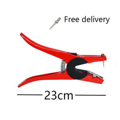 1 gab Austiņu knaibles Dzīvnieku kontroles ierīce Zaļa metāla ausu knaibles Cūku govs aitas truša identifikācijas rīks