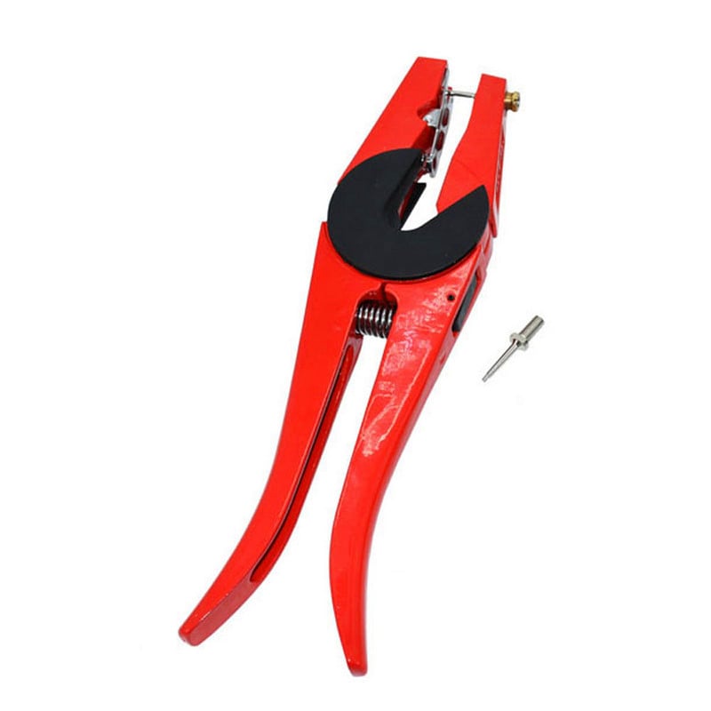 1 бр. Клещи за ушни етикети Устройство за контрол на животните Зелени ...