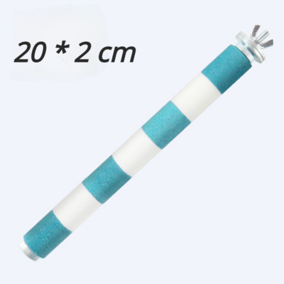 1 gab. Mājdzīvnieku putnu košļājamās rotaļlietas Papagaiļu laktas stends Platforma Būris Rotaļlieta Ķepa slīpēšana Tīras rotaļlietas papagaiļu laktām Putnu piederumi