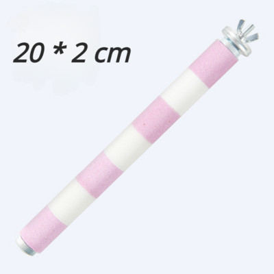 1 gab. Mājdzīvnieku putnu košļājamās rotaļlietas Papagaiļu laktas stends Platforma Būris Rotaļlieta Ķepa slīpēšana Tīras rotaļlietas papagaiļu laktām Putnu piederumi