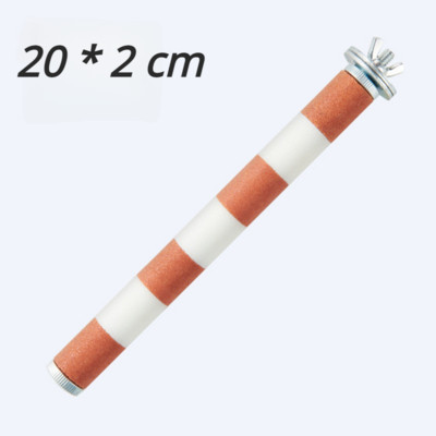 1 gab. Mājdzīvnieku putnu košļājamās rotaļlietas Papagaiļu laktas stends Platforma Būris Rotaļlieta Ķepa slīpēšana Tīras rotaļlietas papagaiļu laktām Putnu piederumi