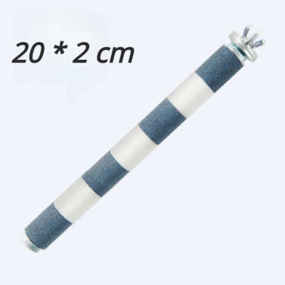 1 gab. Mājdzīvnieku putnu košļājamās rotaļlietas Papagaiļu laktas stends Platforma Būris Rotaļlieta Ķepa slīpēšana Tīras rotaļlietas papagaiļu laktām Putnu piederumi