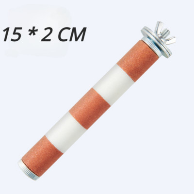 1 gab. Mājdzīvnieku putnu košļājamās rotaļlietas Papagaiļu laktas stends Platforma Būris Rotaļlieta Ķepa slīpēšana Tīras rotaļlietas papagaiļu laktām Putnu piederumi