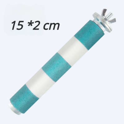 1 gab. Mājdzīvnieku putnu košļājamās rotaļlietas Papagaiļu laktas stends Platforma Būris Rotaļlieta Ķepa slīpēšana Tīras rotaļlietas papagaiļu laktām Putnu piederumi