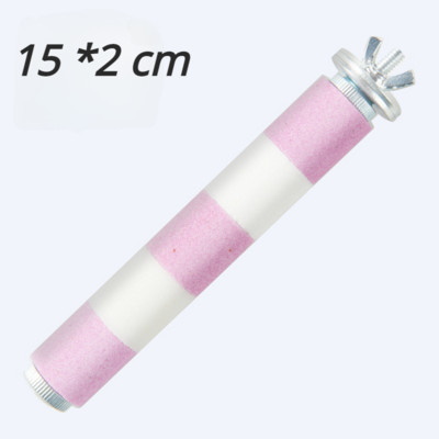 1 gab. Mājdzīvnieku putnu košļājamās rotaļlietas Papagaiļu laktas stends Platforma Būris Rotaļlieta Ķepa slīpēšana Tīras rotaļlietas papagaiļu laktām Putnu piederumi