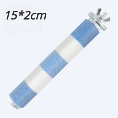 1 gab. Mājdzīvnieku putnu košļājamās rotaļlietas Papagaiļu laktas stends Platforma Būris Rotaļlieta Ķepa slīpēšana Tīras rotaļlietas papagaiļu laktām Putnu piederumi