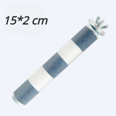 1 gab. Mājdzīvnieku putnu košļājamās rotaļlietas Papagaiļu laktas stends Platforma Būris Rotaļlieta Ķepa slīpēšana Tīras rotaļlietas papagaiļu laktām Putnu piederumi