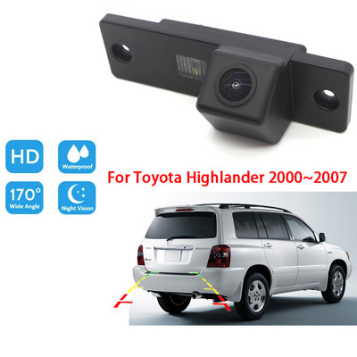 Камера за паркиране на заден ход за Toyota Highlander 2000 2001 2002 2003 2004 2005 2006 2007 CCD камера за обратно виждане за нощно виждане
