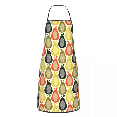 Unisex Orla Kiely priekšauts ar vairākiem kātiem priekšauts pieaugušajiem sievietēm vīriešiem šefpavāra tablier virtuve gatavošanai Virtuve Skandināvijas ziedu cepšana