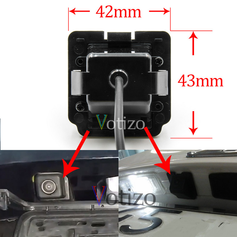 Cameră de vedere spate CCD HD AHD Fisheye pentru Hyundai i40 Sedan 2012 2013 2014 2015 2016 2017 2018 Monitor de parcare inversă