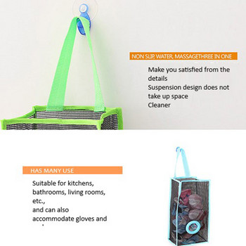 Χρήσιμη τσάντα αποθήκευσης κουζίνας Σακούλα σκουπιδιών Διανομέας επιτοίχιας κρεμαστής διακόσμησης κουζίνας Organizer Πλαστικό πλέγμα Τσάντες αποθήκευσης παντοπωλείου σπιτιού