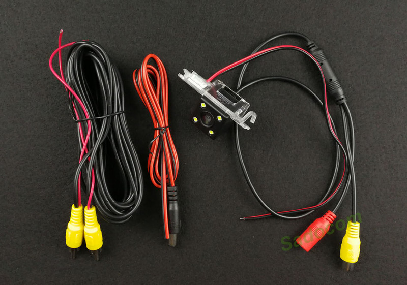 Skirta Ford Mondeo Focus hečbekui Fiesta S-Max S Max 2010 2011 Kuga automobiliui CCD naktinio matymo atsarginis statymas atbulinės eigos galinio vaizdo kamera