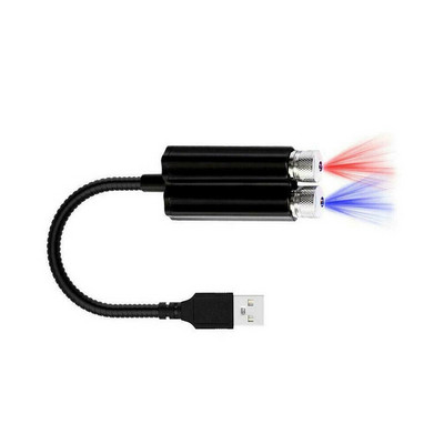 Automašīnas jumts Star Light Salons USB LED gaismas Zvaigžņota atmosfēra Projektors Dekorācija Nakts Mājas Dekors Galaxy Lights Auto Produts