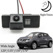 CCD HD AHD Zivju acs atpakaļskata kamera Nissan Juke F15 2010 2011 2012 2013 2014 2015 2016 2017 2018 2019 automašīnas atpakaļgaitas monitors