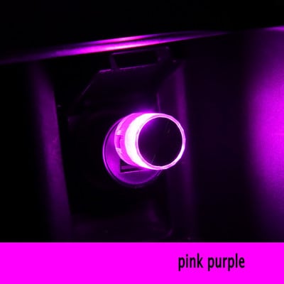 Car Mini USB LED Light Ambient Light Διακοσμητικά Λάμπες Ατμόσφαιρας για Εσωτερικό Περιβάλλον Φορητό Plug Play για Φορητό Φωτιστικό Υπολογιστή αυτοκινήτου