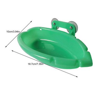 Putnu vanna Putnu vanna Bļoda Nekaitīgs barotājs Putnu vanna Vietu taupoša mājdzīvnieku vanna Baseins Veselīga putnu vanna Kanāriju salām Maziem putniem