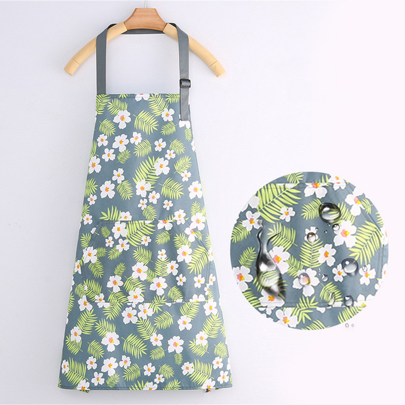 Нова памучна канава модна водоустойчива престилка кухненски престилки за жени, мъже, готварски, женски, възрастни, тънка, дишаща, мъжка работа