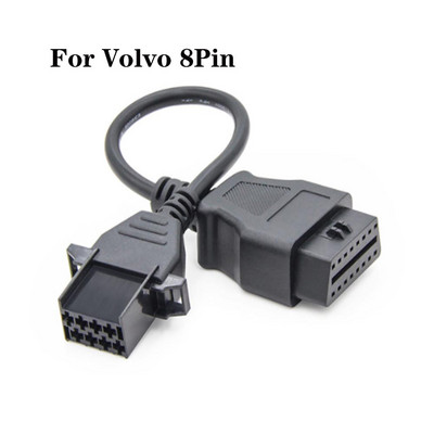 Cel mai bun preț Cabluri pentru camioane pentru 150 TCS Pro OBD2 Set complet 8 buc Cabluri pentru camioane Instrument de diagnosticare Adaptor pentru cabluri de conectare pentru Renault/Volvo