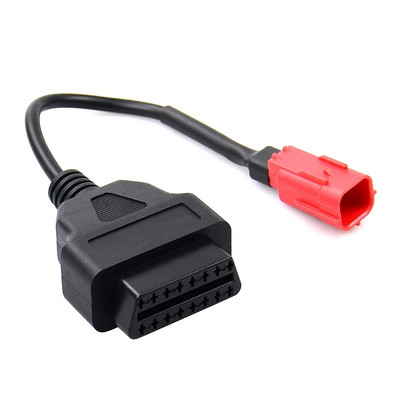 Cablu OBD motocicleta pentru Honda 4 pini/6 pini cablu cablu de diagnosticare 4 pini/6 pini la Adaptor OBD2 16 pini