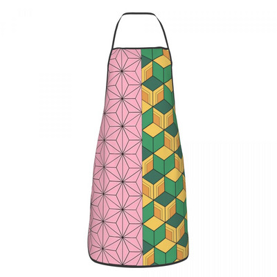 Savete personalizat Demon Slayer Nezuko Kimono șorț bărbați, femei, adulți, bucătar, bucătărie, gătit Anime Kimetsu No Yaiba Tablier Cuisine