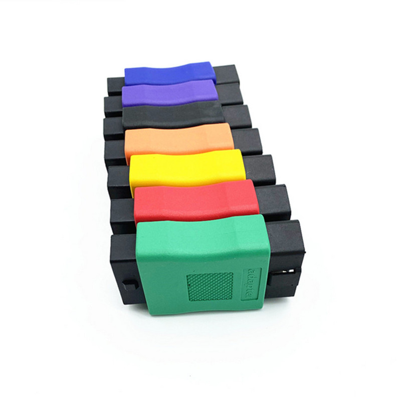 Нов автоматичен OBD адаптер 16pin мъжки към женски интерфейс obdii конектор Anti-Wear Shell Univeral OBDII адаптер за свързване на кола