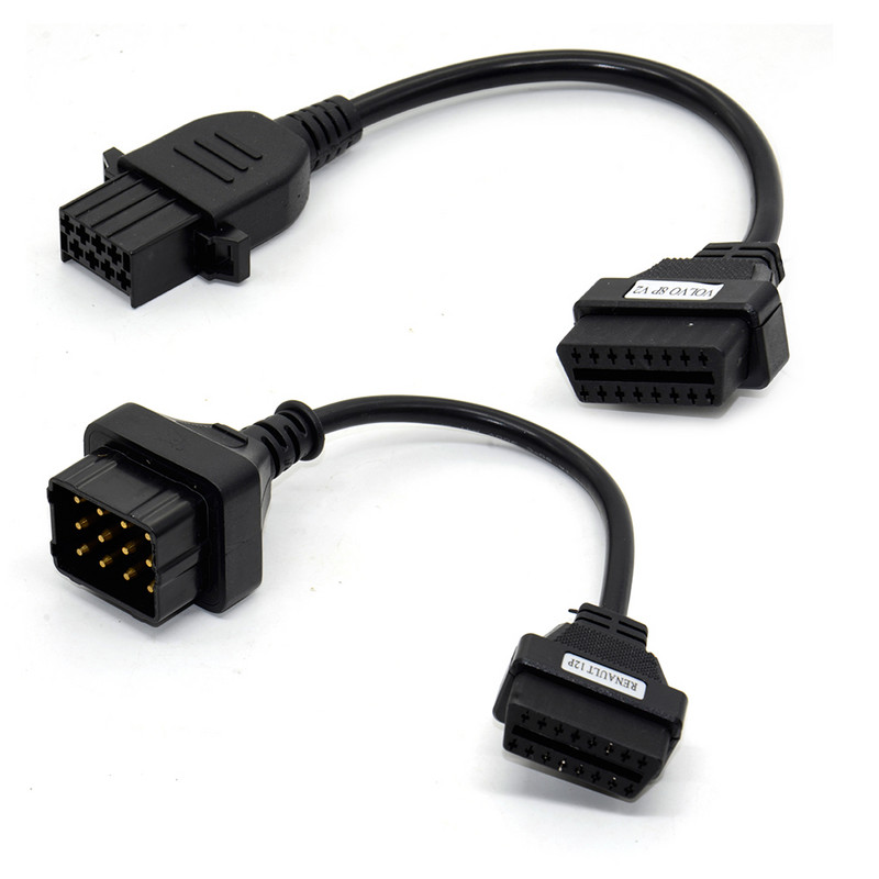 Гореща разпродажба кабели за камиони Pro OBD2 OBDII автомобилен кабел Камиони Диагностичен инструмент свързващ кабел 8 PCS Камиони Кабели