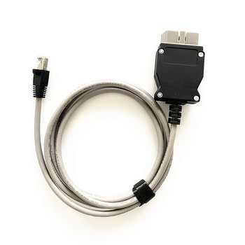 Висококачествен ENET кабел за BMW F-серия ICOM Enet към OBDII кодиране Инструмент за скрити данни OBD2 автомобилен диагностичен кабел