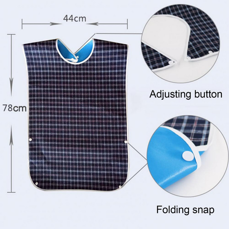 Drabužių apsauga, atspari dėmėms, vandeniui atspari suaugusiųjų audinys, skirtas namams Unisex prijuostė, kurią lengva valyti namuose