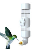 Sticlă automată de apă pentru păsări Dozator de apă pentru păsări pentru animale de companie Dispozitiv de băut acrilic pentru adăpători de papagali Sticla de băut pentru perusi
