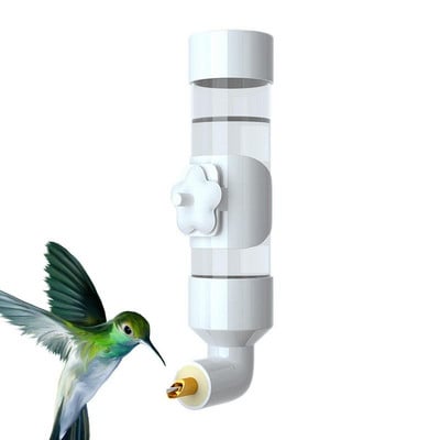 Automatic Bird Water Bottle Pet Water Bird Dispenser Acrylic Parrot Waterer Drinking Device Budgie Drinker Bottle For Parakeet